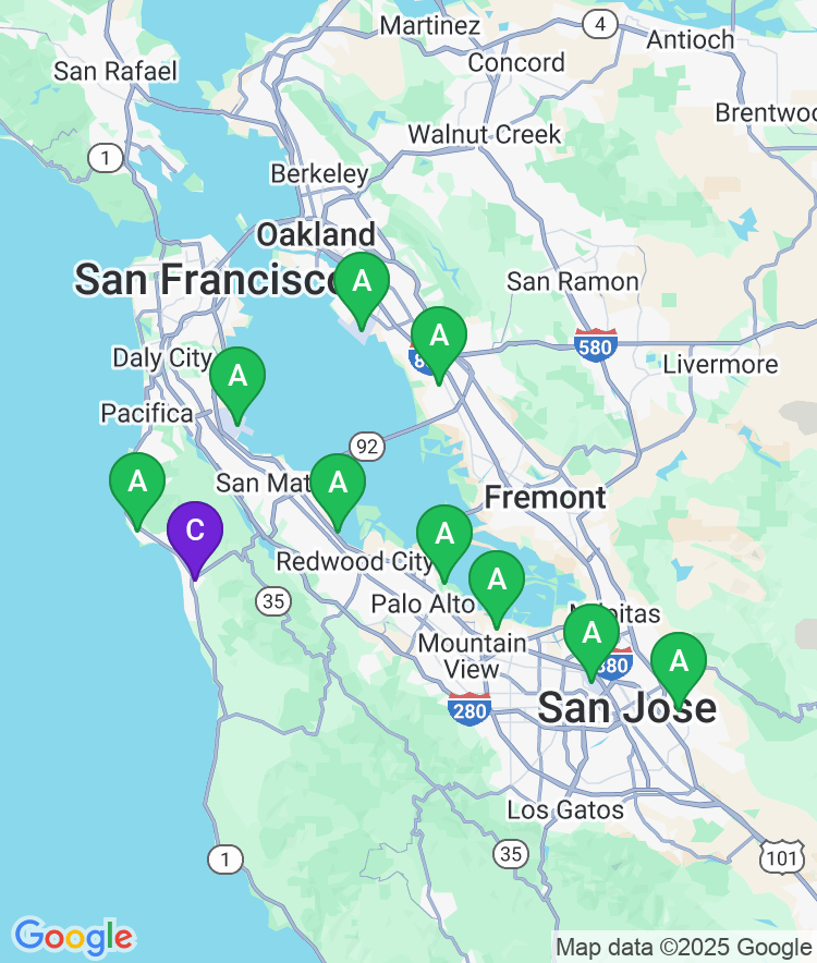 Half Moon Bay Available Airport Options